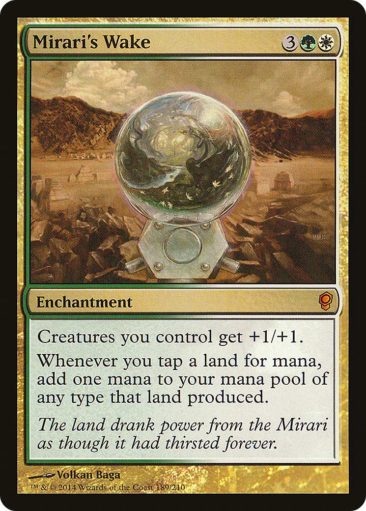 Mirari's Wake (CNS-189) [Conspiracy] Foil