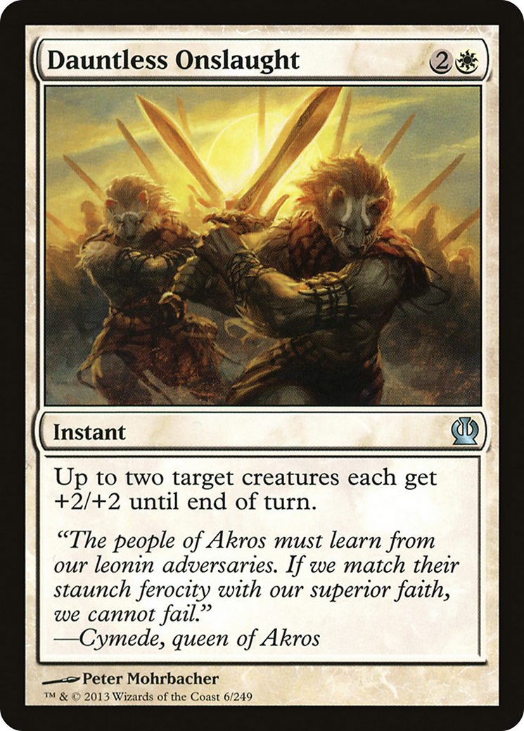 Dauntless Onslaught (THS-006) [Theros]