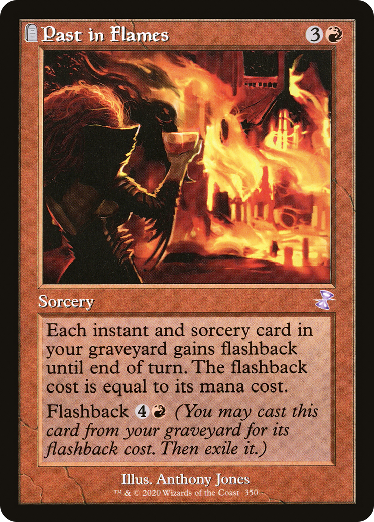 Past in Flames (TSR-350) [Time Spiral Remastered] Foil
