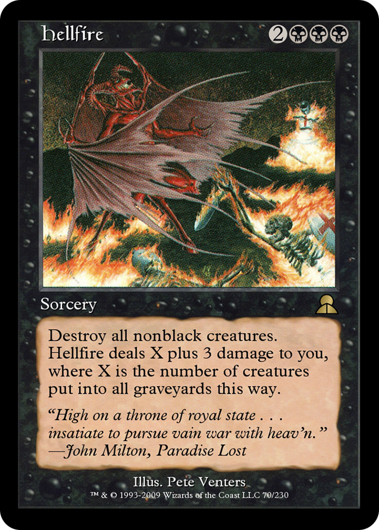 Hellfire (ME3-070) [Masters Edition III] Foil