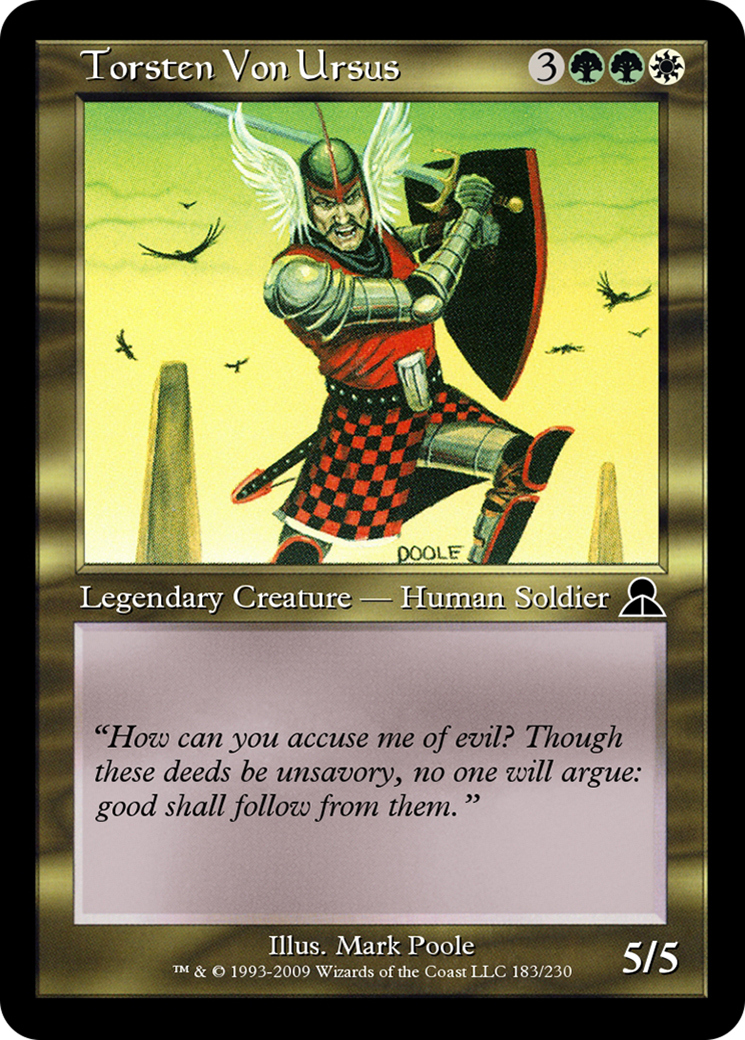 Torsten Von Ursus (ME3-183) [Masters Edition III] Foil