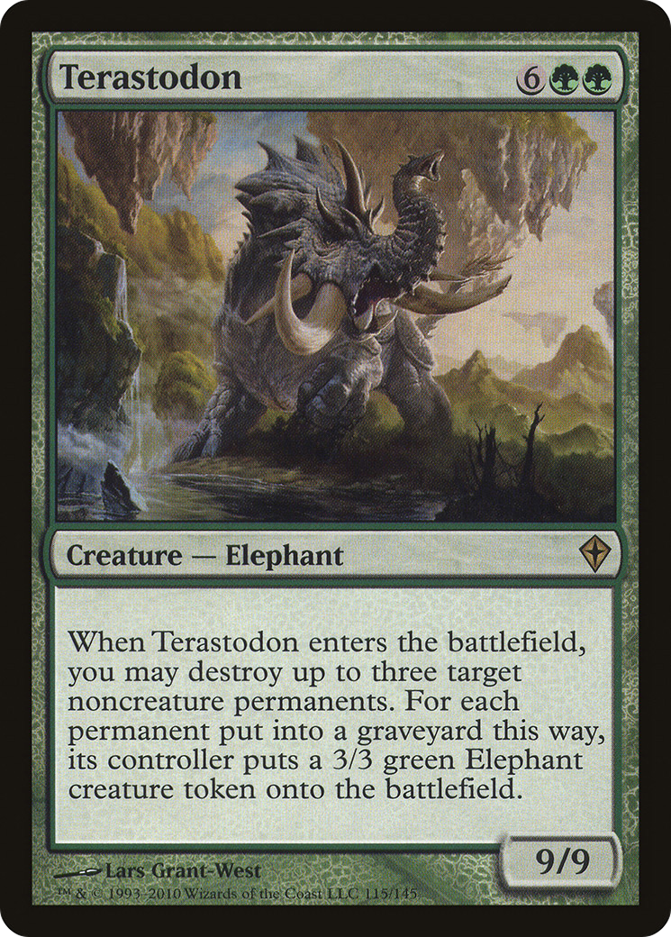 Terastodon (WWK-115) [Worldwake] Foil