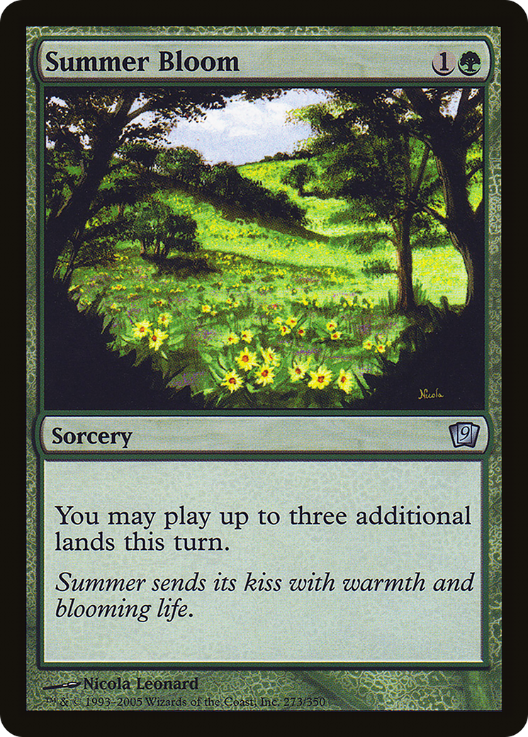 Summer Bloom (9ED-273) [9th Edition] Foil