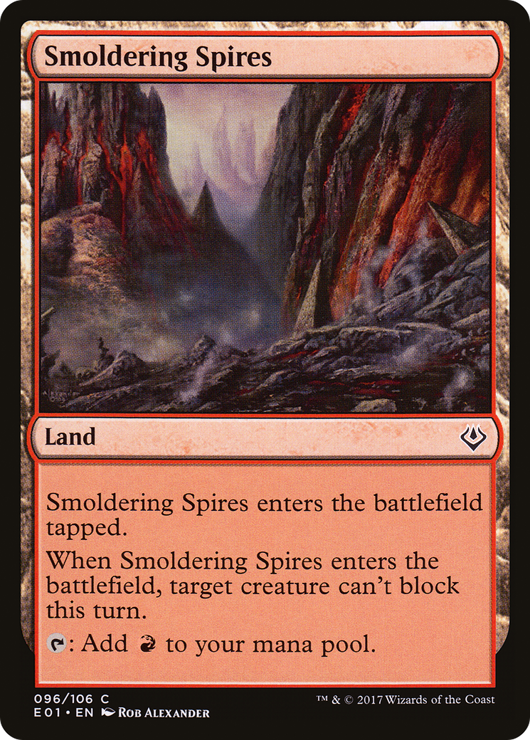 Smoldering Spires (AC2-096) [Archenemy: Nicol Bolas]