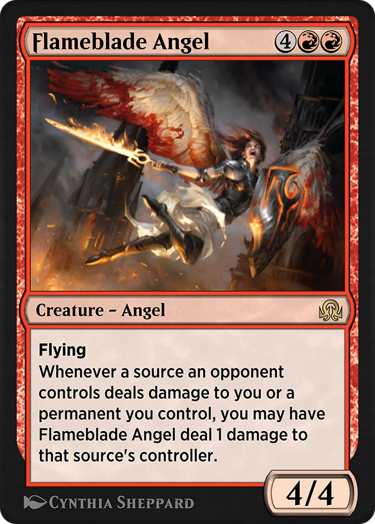 Flameblade Angel (SIR-155) [Shadows over Innistrad Remastered]