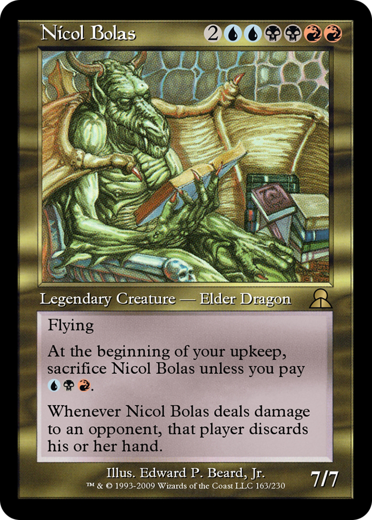 Nicol Bolas (ME3-163) [Masters Edition III] Foil