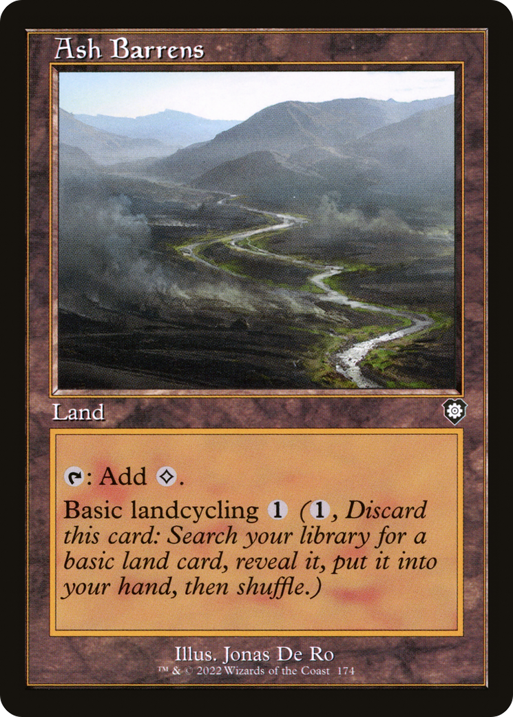 Ash Barrens (Retro Frame) (BRC-174) [The Brothers' War Commander]