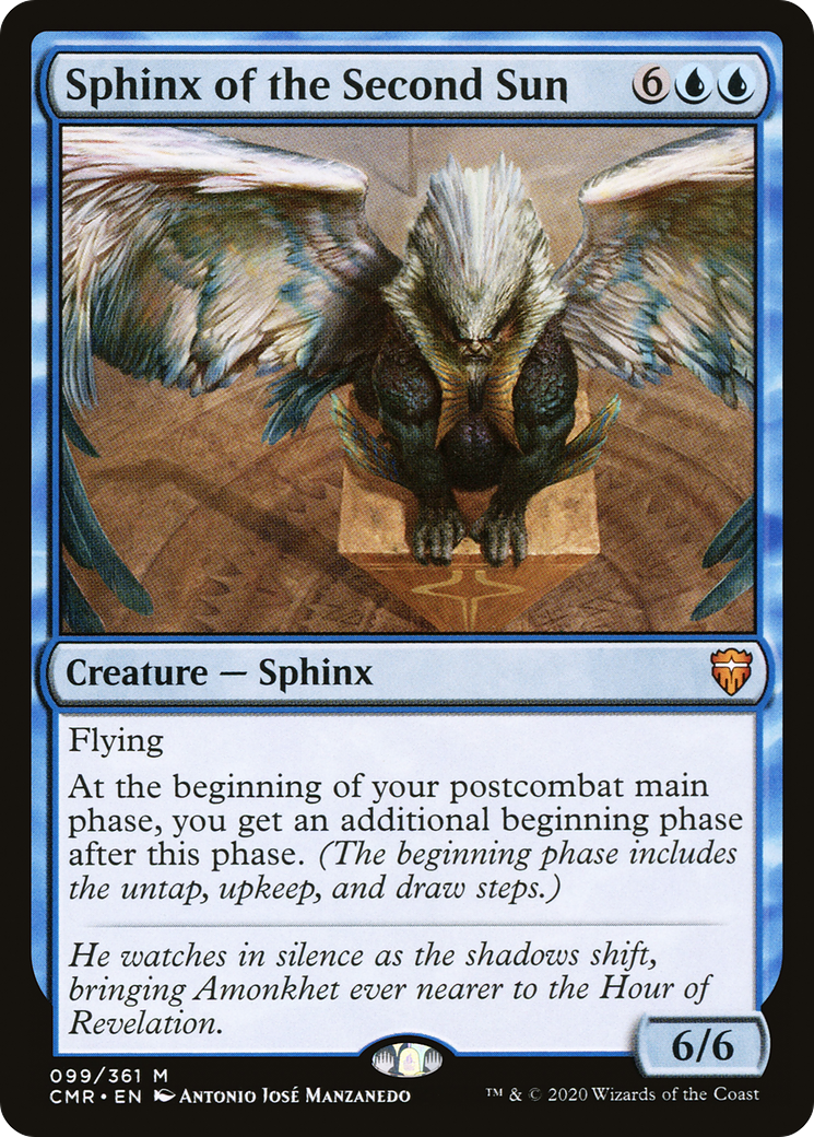 Sphinx of the Second Sun (CMR-099) [Commander Legends] Foil