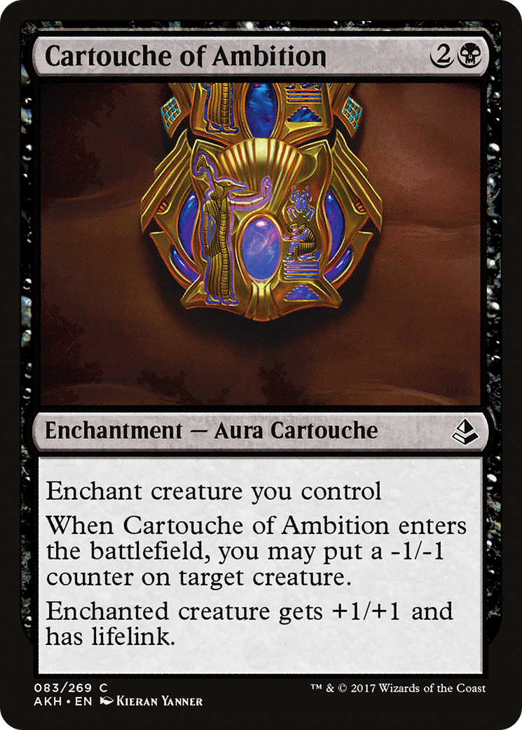 Cartouche of Ambition (AKH-083) [Amonkhet]