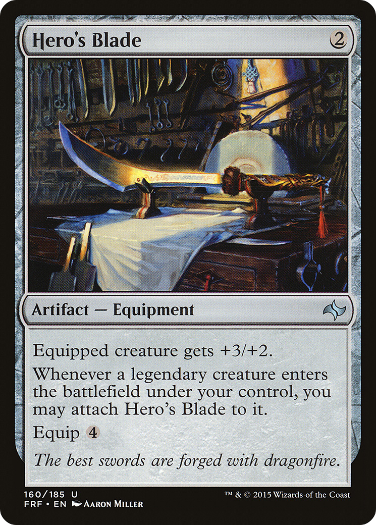 Hero's Blade (FRF-160) [Fate Reforged]