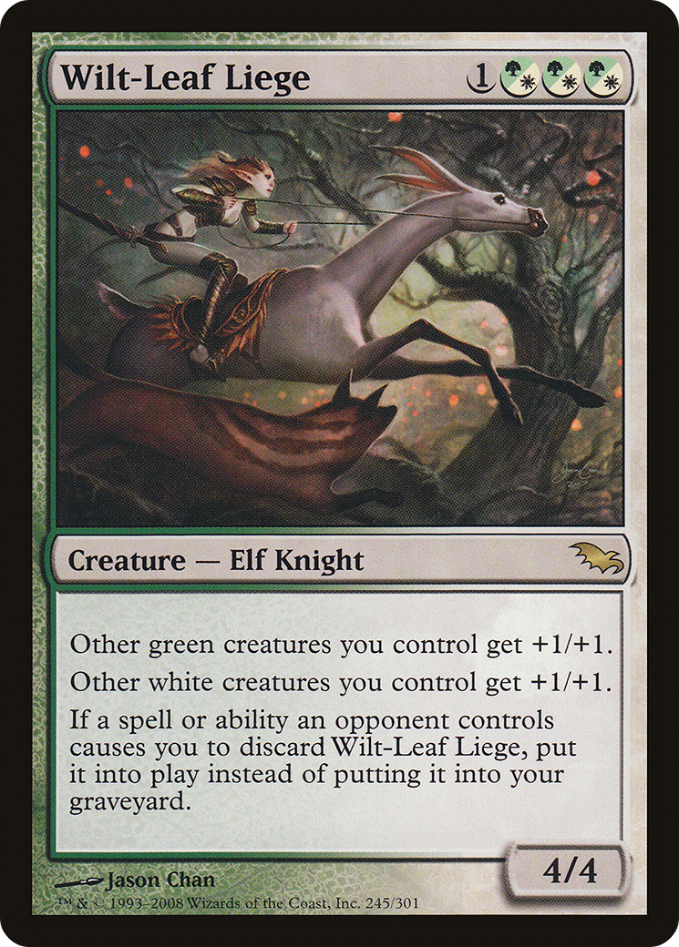 Wilt-Leaf Liege (SHM-245) [Shadowmoor] Foil