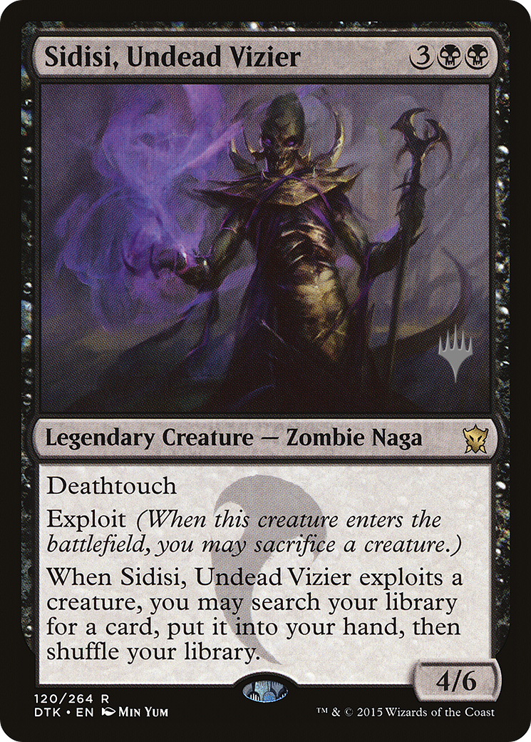 Sidisi, Undead Vizier (PPTHB-120) [Promo Pack: Dragons of Tarkir Promos]