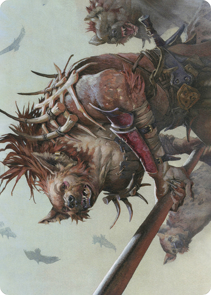 Gnoll Hunter // Gnoll Hunter (AAFR-011) (Borderless) [Adventures in the Forgotten Realms Art Series]