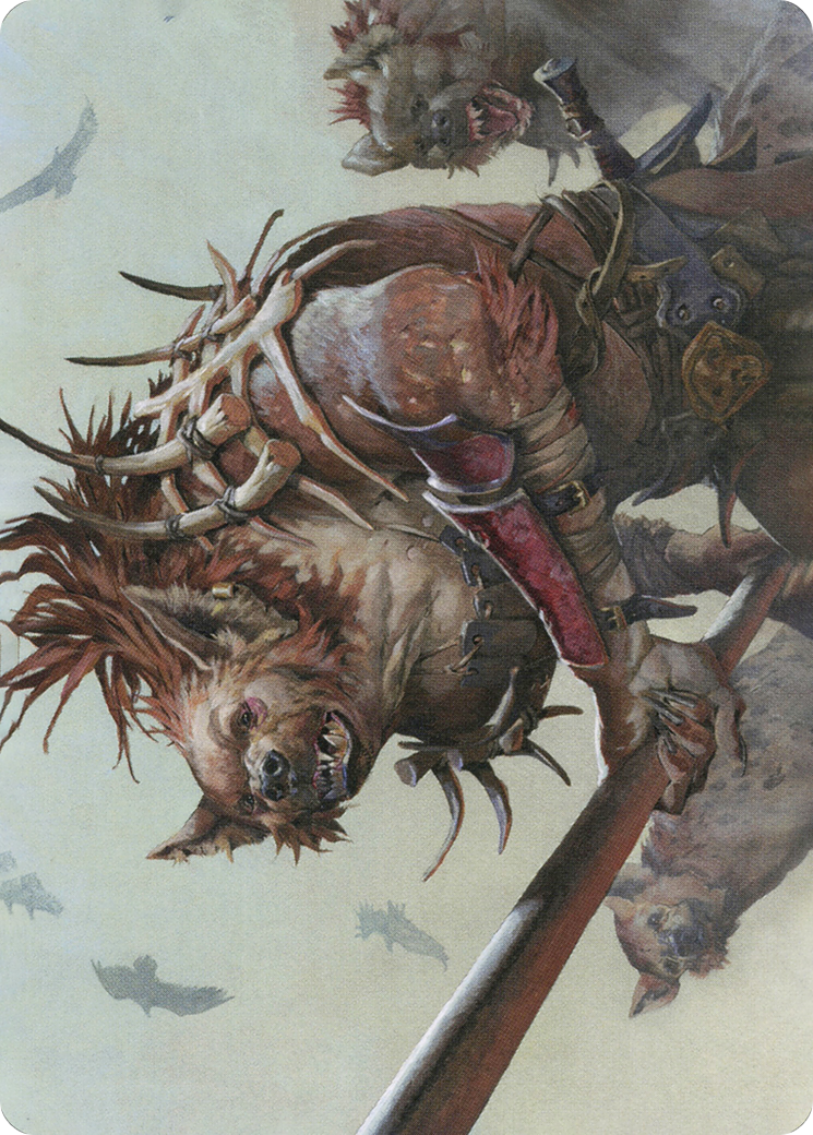 Gnoll Hunter // Gnoll Hunter (AAFR-011) (Borderless) [Adventures in the Forgotten Realms Art Series]