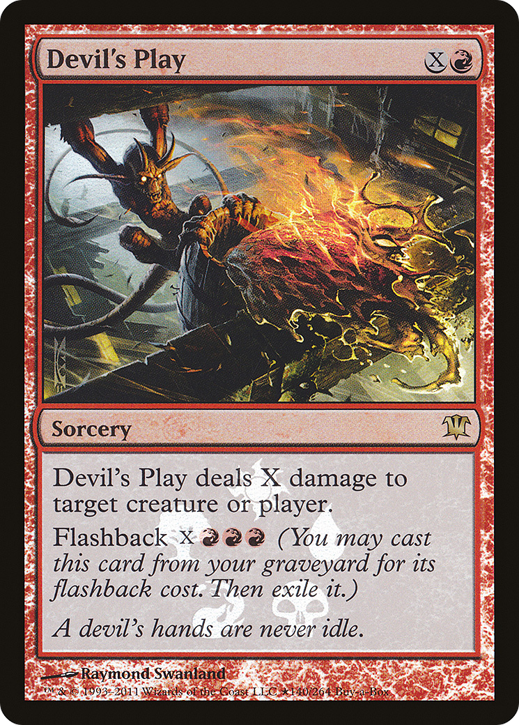 Devil's Play (BABP-140) [Innistrad Promos] Foil