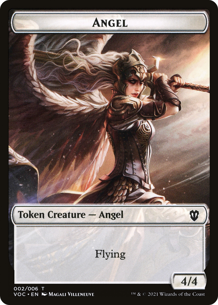 Angel (TVOC-002) [Crimson Vow Commander Tokens]