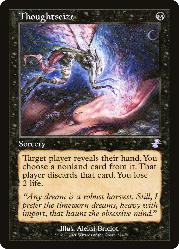 Thoughtseize (TSR-334) [Time Spiral Remastered] Foil