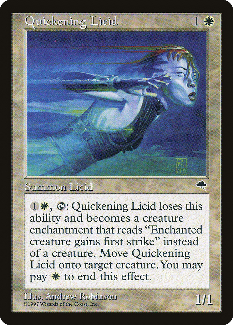 Quickening Licid (TMP-036) [Tempest]