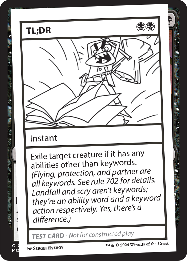 TL;DR [Mystery Booster 2]