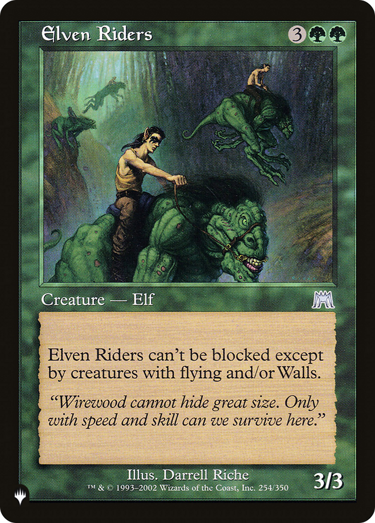 Elven Riders (LIST-ONS-254) [The List]