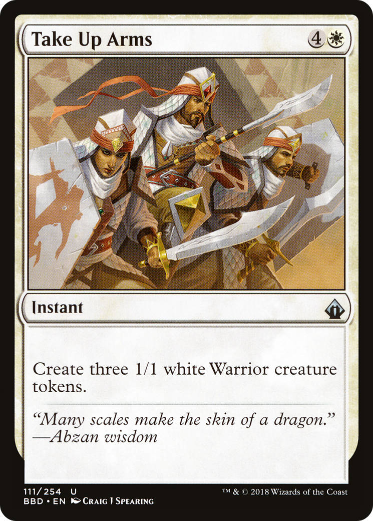 Take Up Arms (BBD-111) [Battlebond] Foil