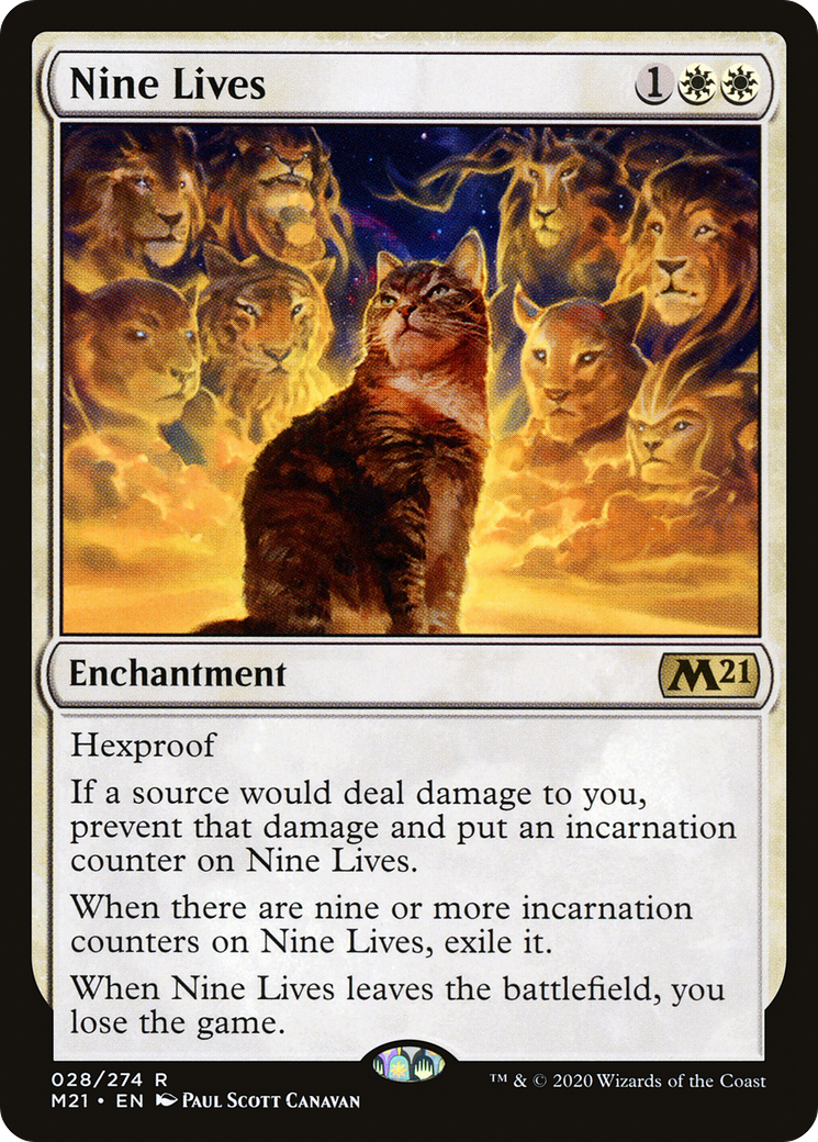 Nine Lives (M21-028) [Core Set 2021]