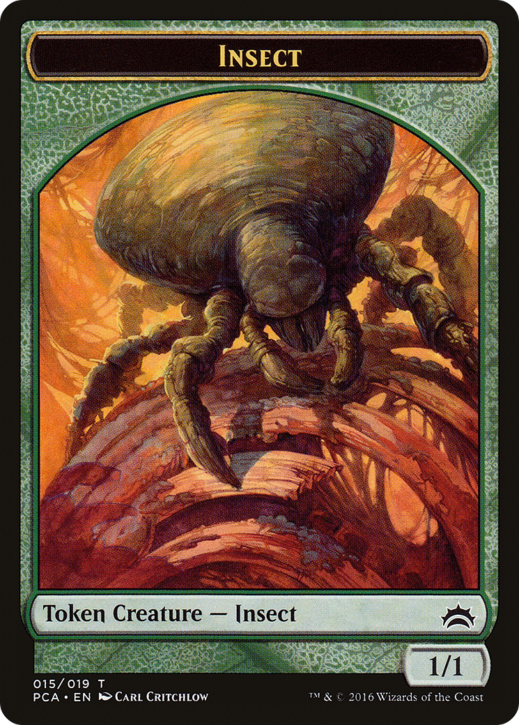 Insect (TPCA-015) [Planechase Anthology Tokens]
