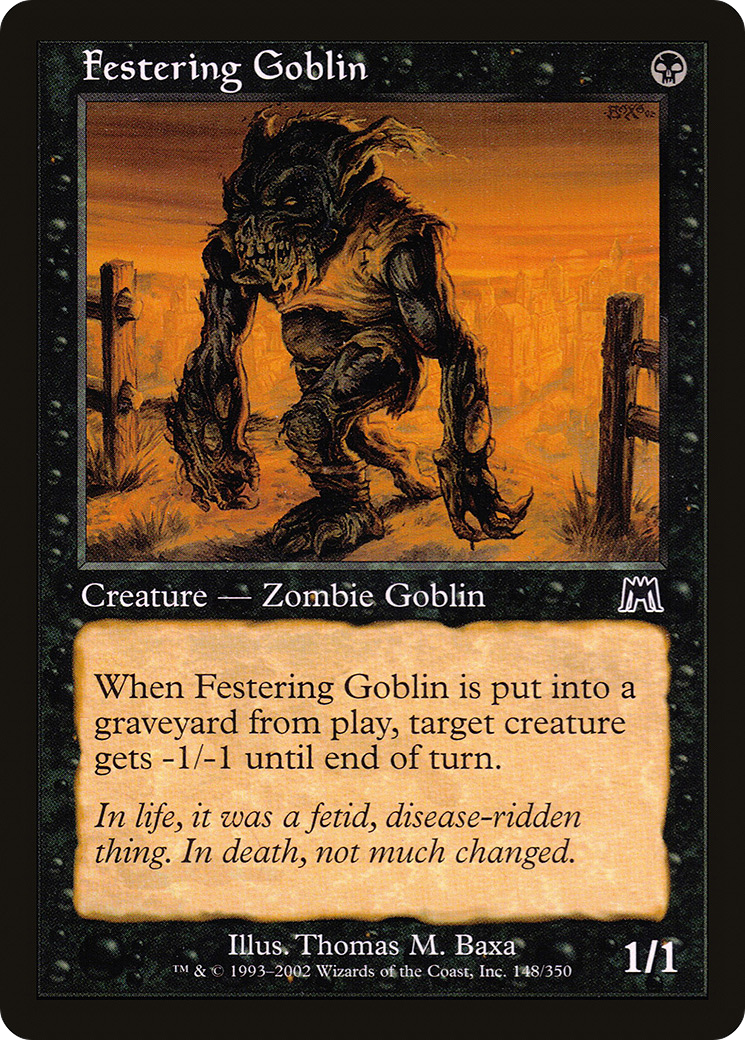 Festering Goblin (ONS-148) [Onslaught]