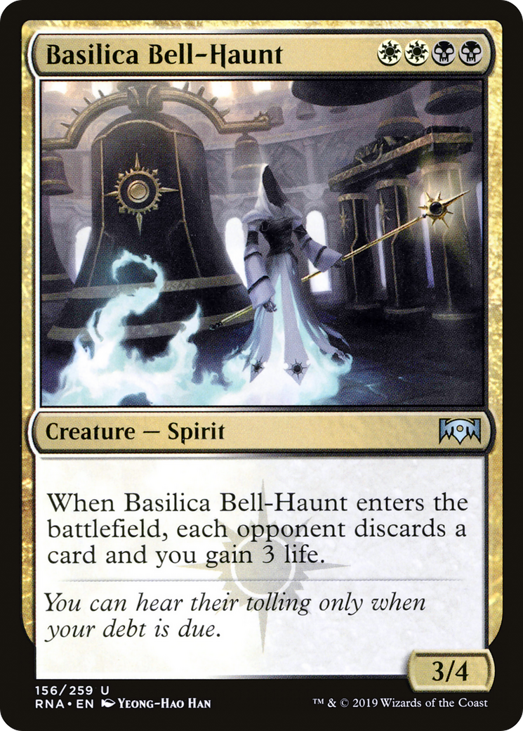 Basilica Bell-Haunt (RNA-156) [Ravnica Allegiance]