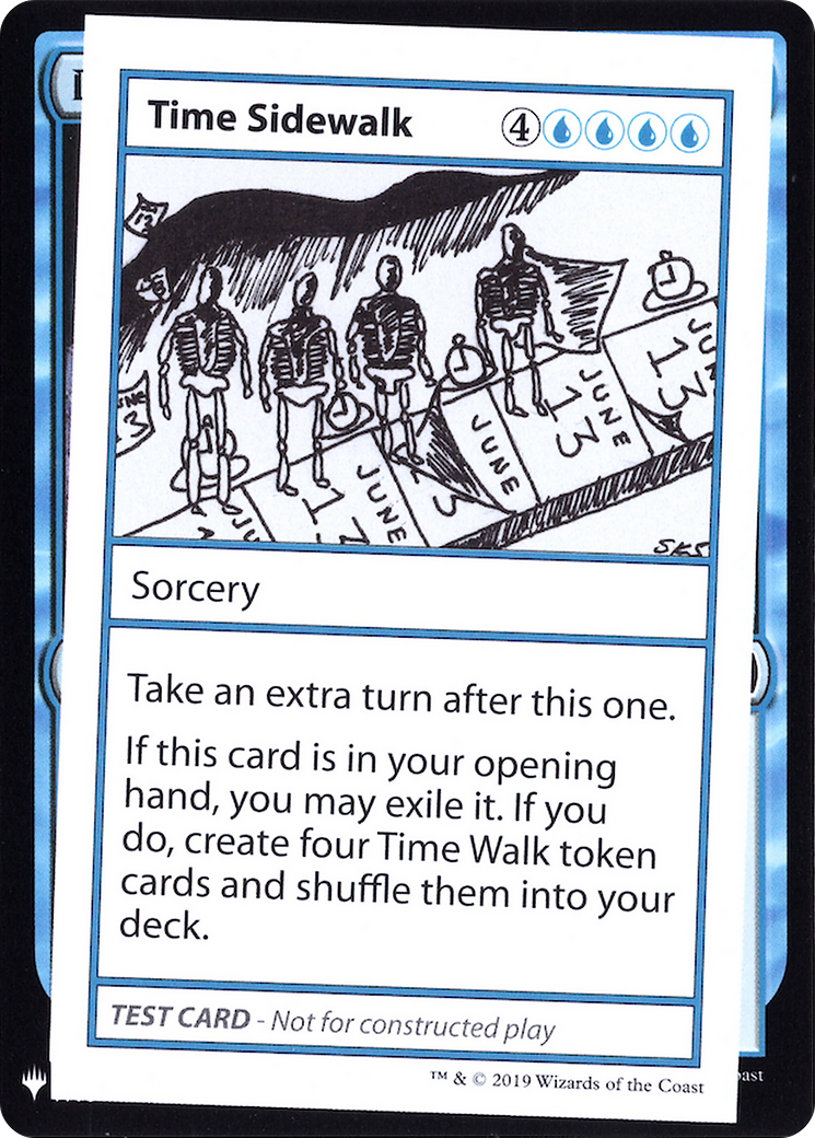 Time Sidewalk (CMB1-031) [Mystery Booster Playtest Cards 2019]