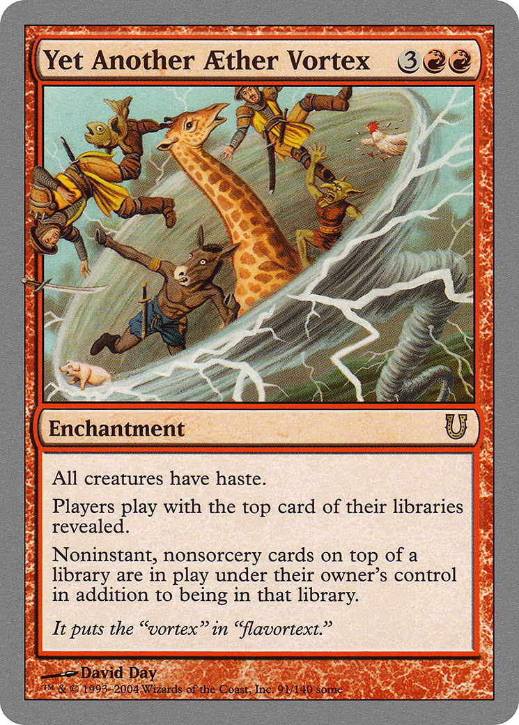 Yet Another Aether Vortex (UNH-091) [Unhinged] Foil