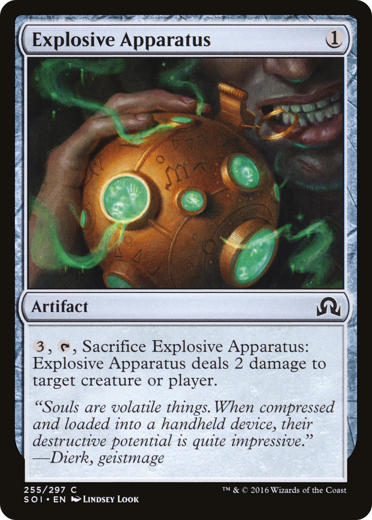 Explosive Apparatus (SOI-255) [Shadows over Innistrad] Foil