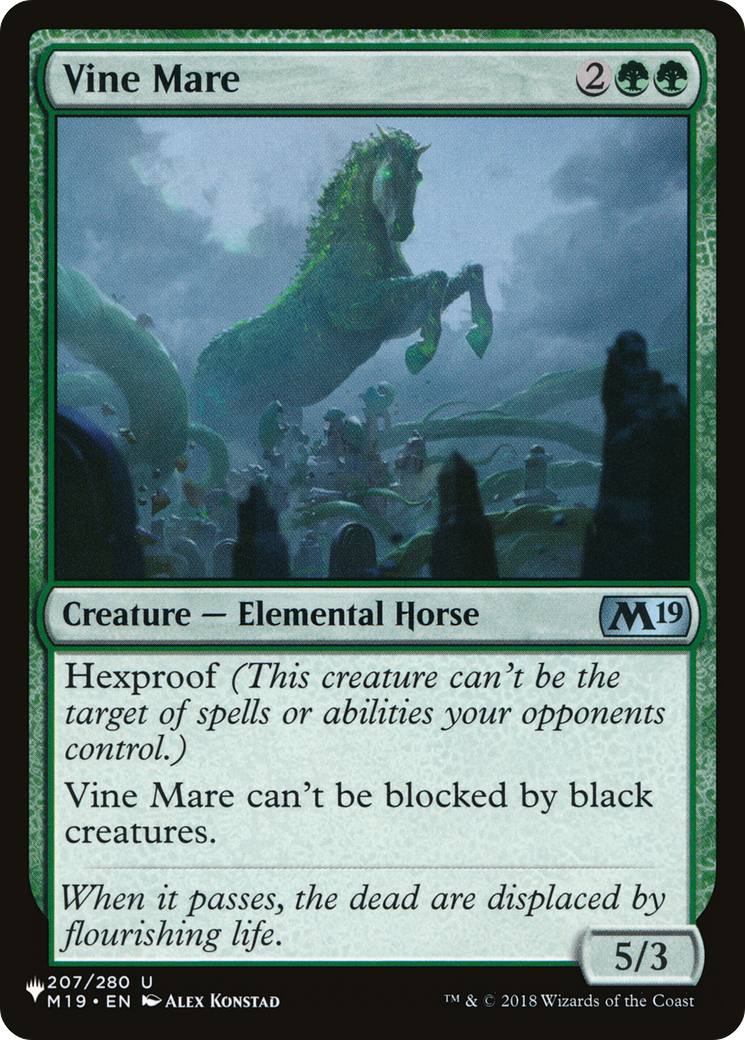 Vine Mare (LIST-M19-207) [The List]