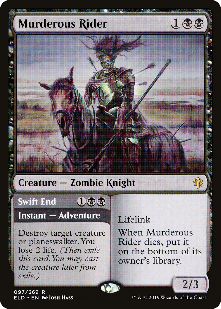 Murderous Rider (ELD-097) [Throne of Eldraine] Foil