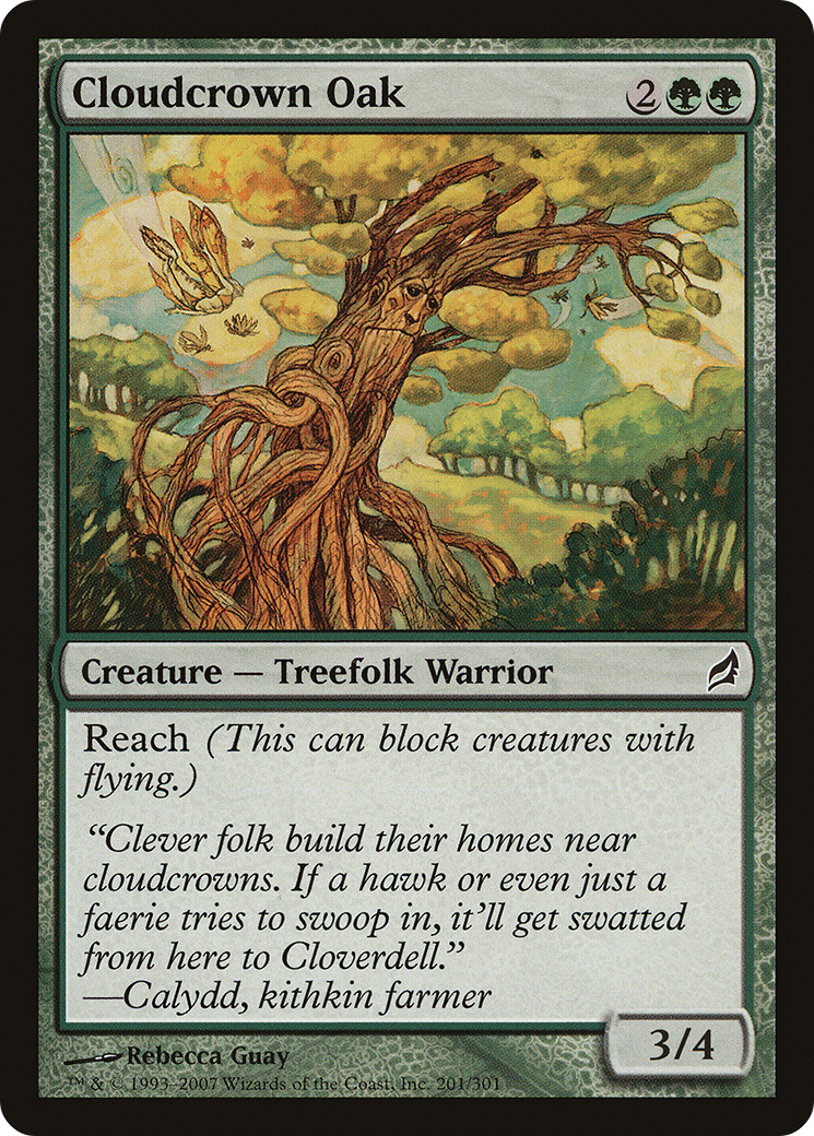 Cloudcrown Oak (LRW-201) [Lorwyn]