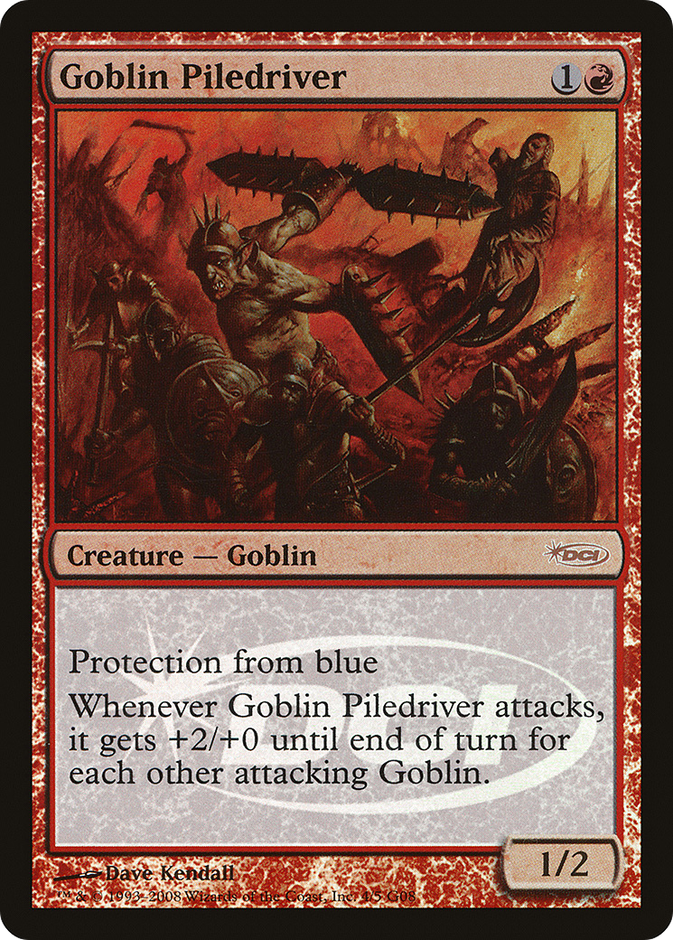 Goblin Piledriver (JDG-004) [Judge Gift Cards 2008] Foil