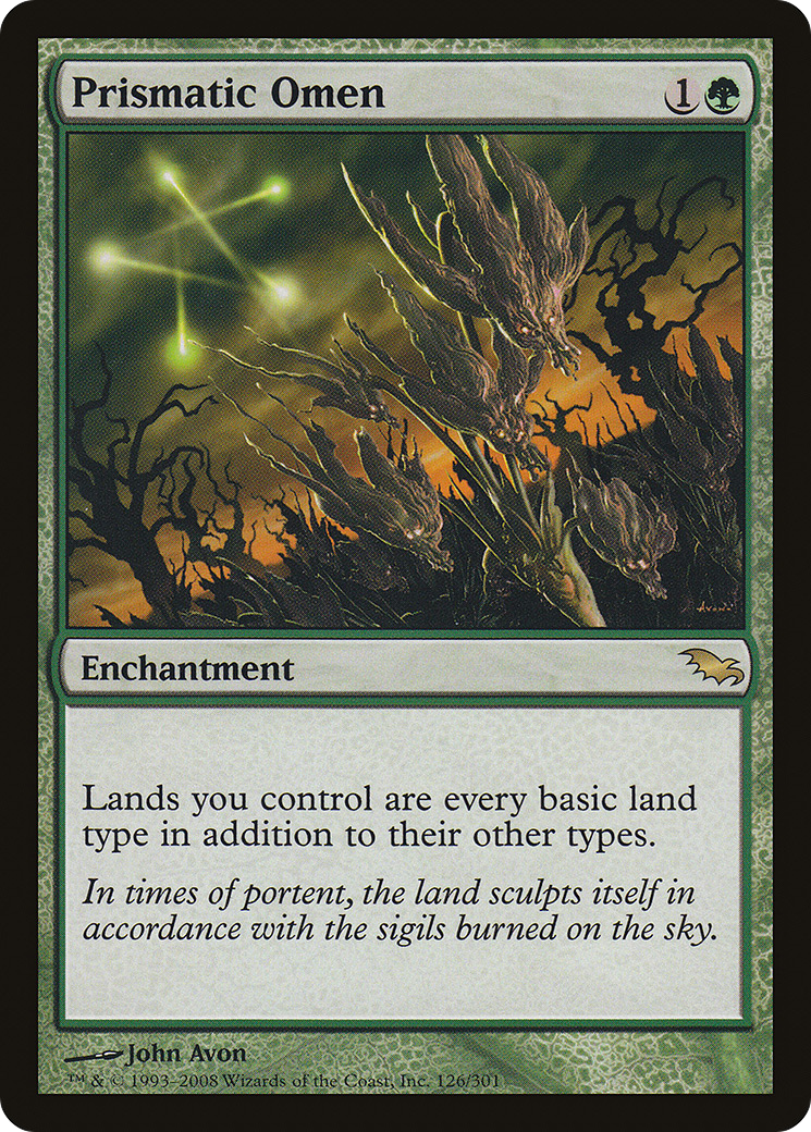 Prismatic Omen [Shadowmoor] Foil