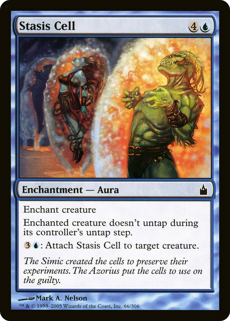 Stasis Cell (RAV-066) [Ravnica: City of Guilds] Foil