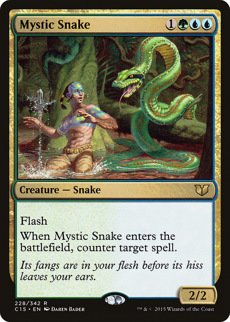 Mystic Snake (C15-228) [Commander 2015]