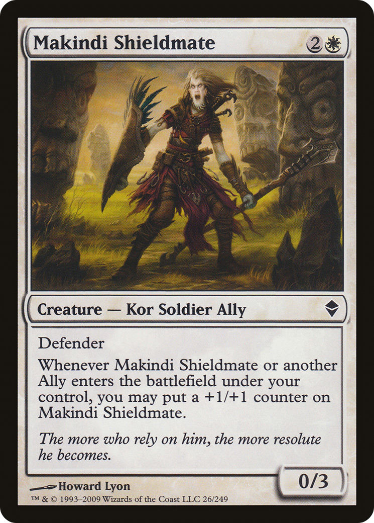 Makindi Shieldmate (ZEN-026) [Zendikar]