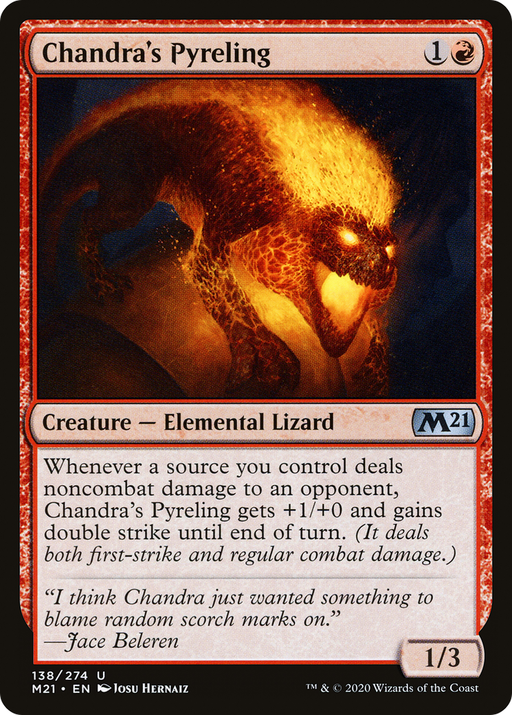 Chandra's Pyreling (M21-138) [Core Set 2021] Foil