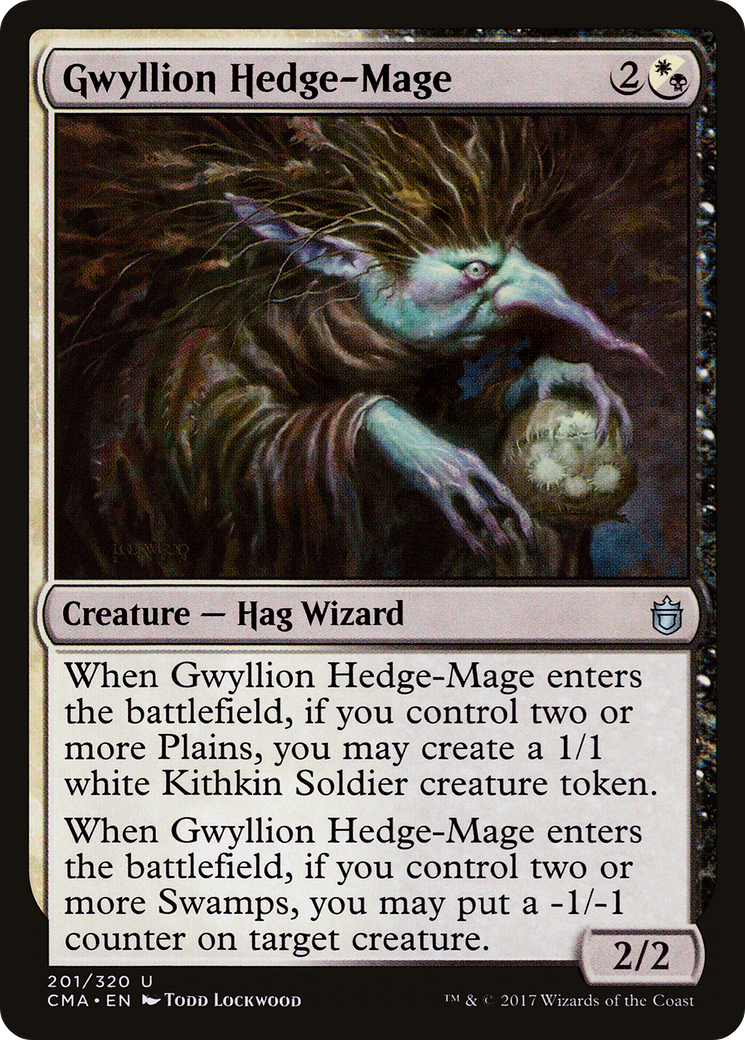 Gwyllion Hedge-Mage (CMA-201) [Commander Anthology]