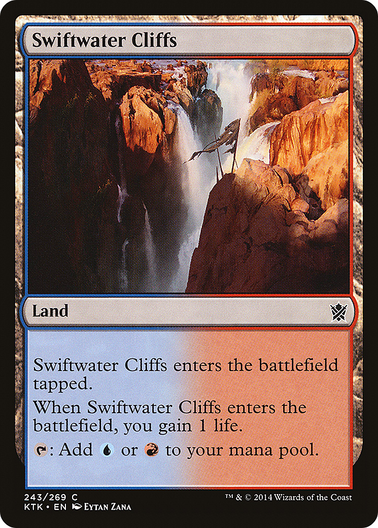 Swiftwater Cliffs (KTK-243) [Khans of Tarkir]