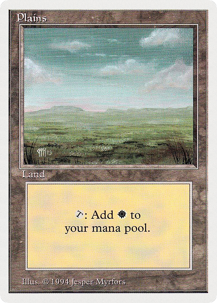 Plains (C) (SUM-294) [Summer Magic / Edgar]