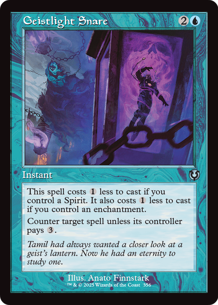 Geistlight Snare (Retro Frame) (INR-356) [Innistrad Remastered] Foil