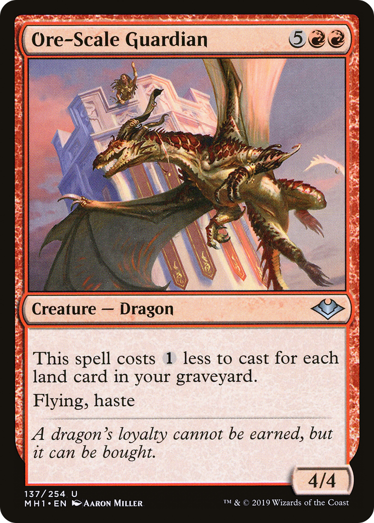 Ore-Scale Guardian (MH1-137) [Modern Horizons] Foil