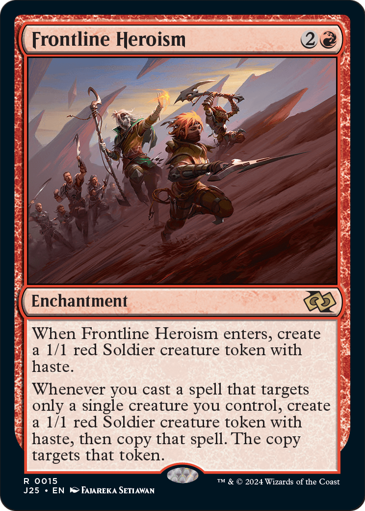 Frontline Heroism (J25-015) [Foundations Jumpstart]