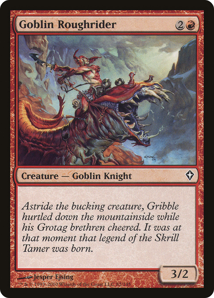 Goblin Roughrider (WWK-082) [Worldwake]