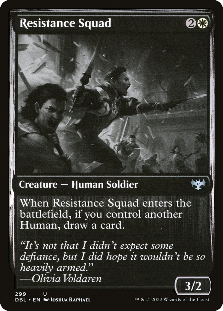 Resistance Squad (DBL-299) [Innistrad: Double Feature]