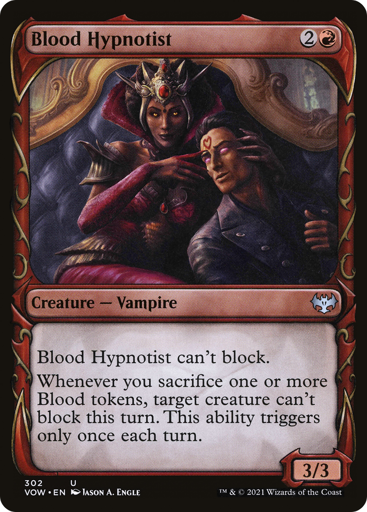 Blood Hypnotist (Showcase) (VOW-302) [Innistrad: Crimson Vow] Foil